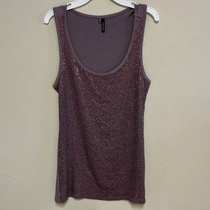 Maurices sequin tank top